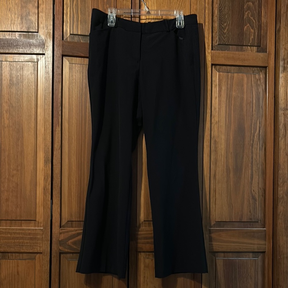 Worthington Black Trousers Professional Flare